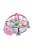 Kikkaboo játszószőnyeg 30 labdával vízilovas rózsaszín 	