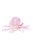 Nattou plüss játék 23cm Octopus - rózsaszín /e/