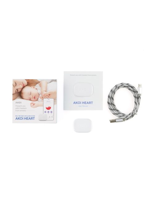 AKOi Heart babafigyelő 3az1ben – mozgás-, átfordulás- és pelenkafigyelő