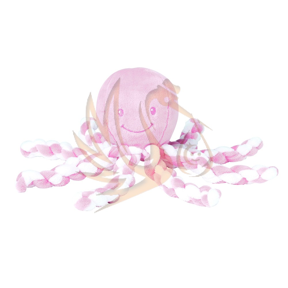 Nattou plüss játék 23cm Octopus - rózsaszín /e/